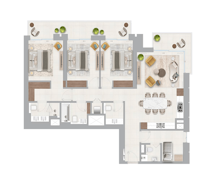 Creek Haven, Дубай | Апартаменты в Dubai Creek Harbour, Emaar